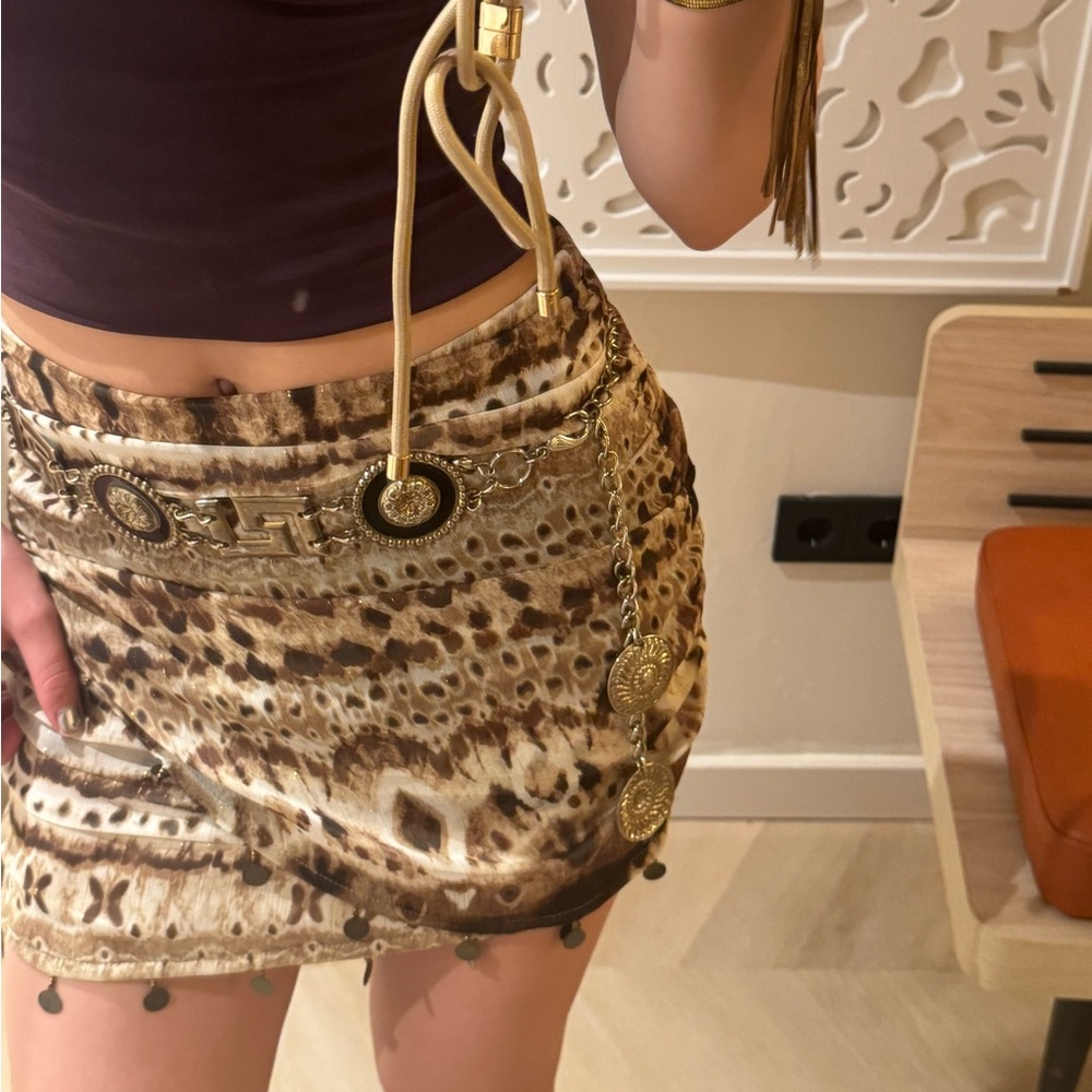 Beaded Mini Skirt